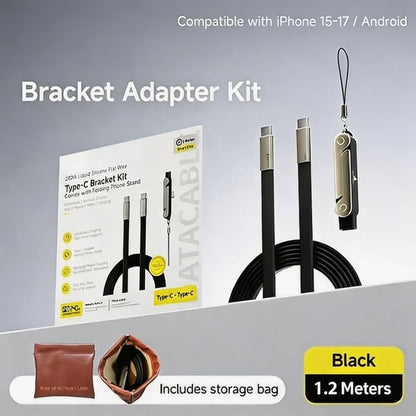 240W SuperCharge Detachable 2-in-1 Charging Cable