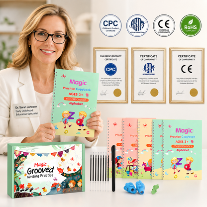 💥LAST DAY SALE 50%OFF💥📚MagicBook | Kids Practice Copybook Set (4Pcs/Set)