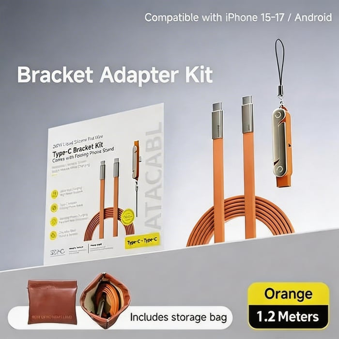 240W SuperCharge Detachable 2-in-1 Charging Cable