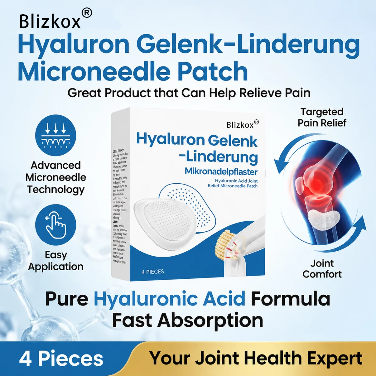 Hyaluron Joint Recovery Patches